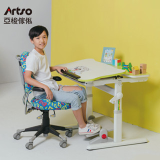 Artso 亞梭 Easy One桌 80公分+神采飛揚椅(兒童桌椅/成長桌椅/免運含安裝) 贈EZ收納架