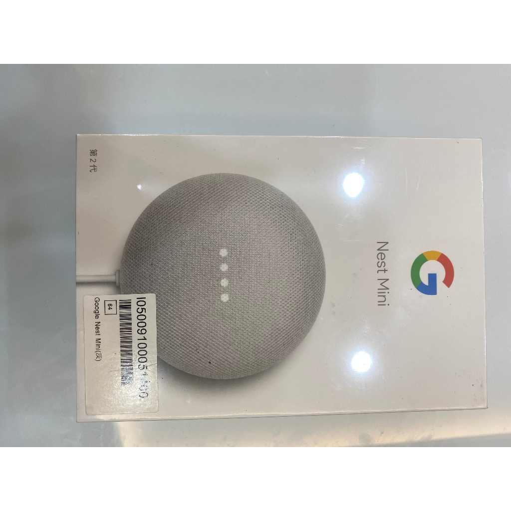Google Nest Mini 2代聽歌對話/中英文雙聲帶/聲控智慧家電