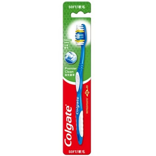 【Colgate 高露潔】強效潔淨牙刷 顏色隨機 1入高露潔 專業型超小刷頭牙刷【樂美小鋪】