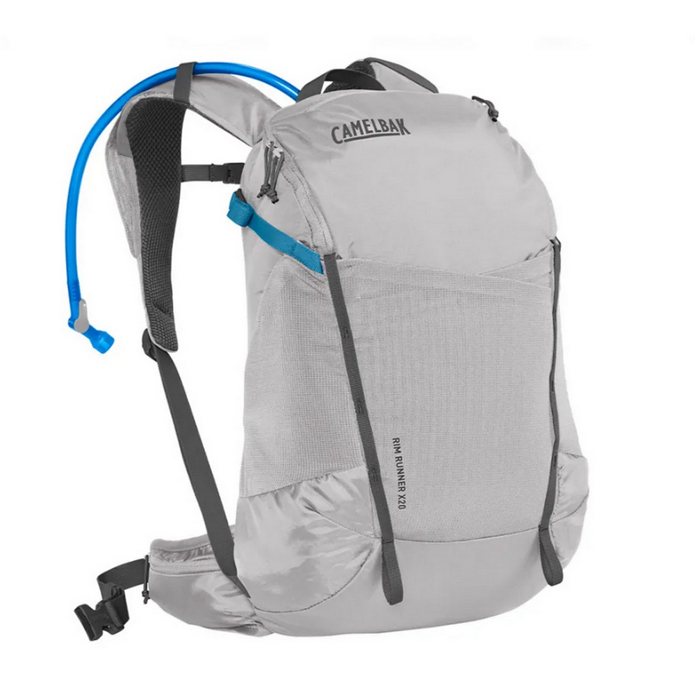 [阿爾卑斯戶外] CamelBak Rim Runner X20 登山健行包(附2L快拆水袋) 霧灰/酒紅