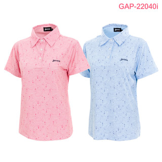 藍鯨高爾夫 SRIXON 女短袖Polo衫 #GAP-22040i（粉紋、藍紋）
