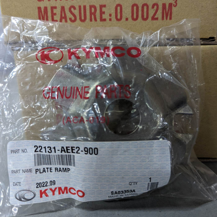 《油工坊》KYMCO 光陽 原廠 普利盤 壓板 22131-AEE2-900