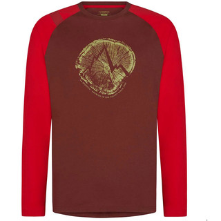 [全新正品] La Sportiva Cross Section 義大利 透氣 長袖 有機棉 T-Shirt (M)