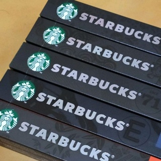 Nespresso Starbucks 星巴克咖啡膠囊 一條十入 香草風味 焦糖風味 新上市