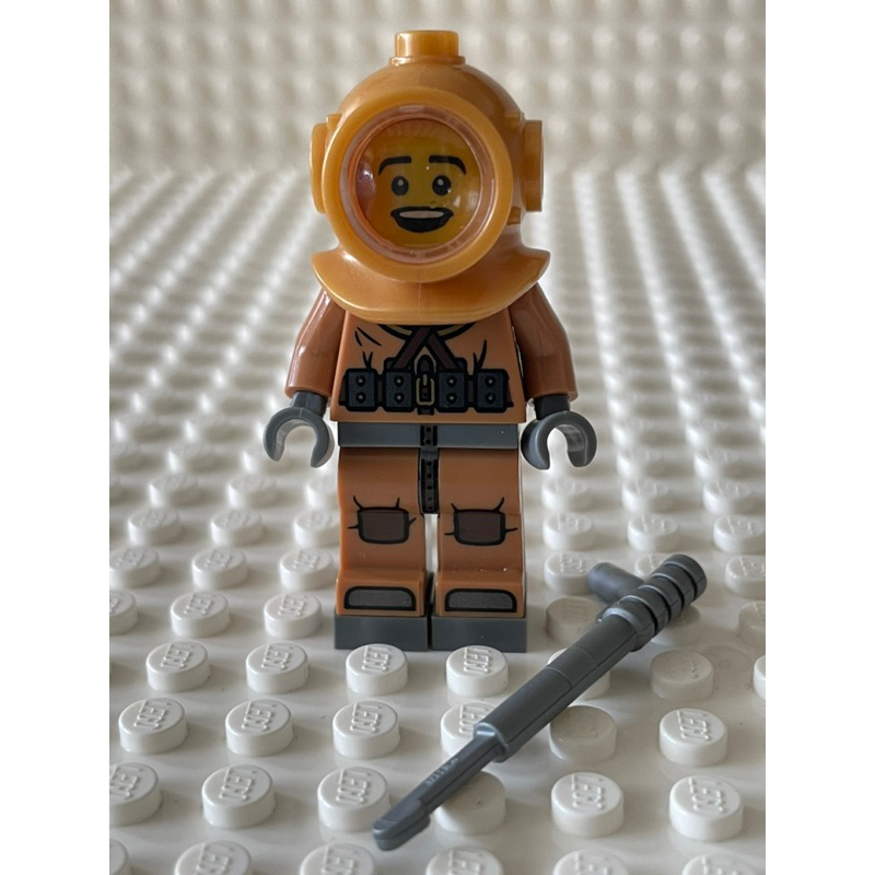 LEGO樂高 第8代人偶包 8833 6號 潛水員