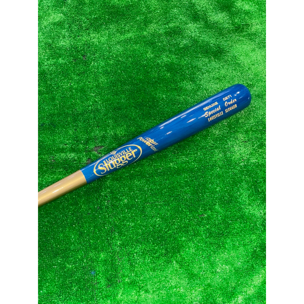 棒球世界全新LS FD系列 C271楓木棒球棒 父親節特別版藍/金33.5吋特價