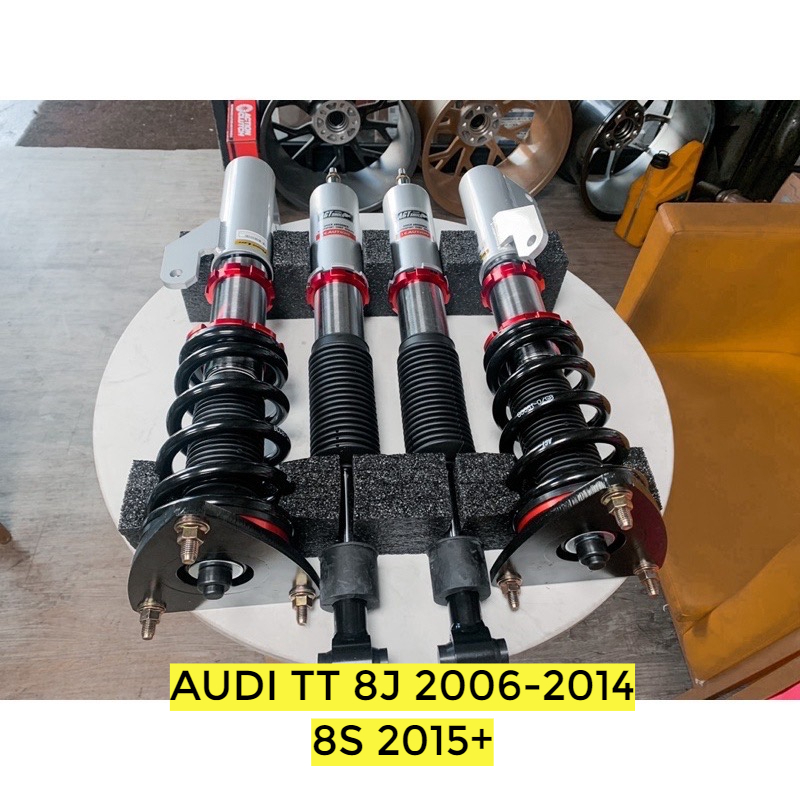 AUDI TT 2006-2014 AGT Shock 倒插式 避震器 改善過彎側傾 兼顧舒適與操控 需報價
