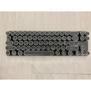 白光限定版 Lexking LKB-7130 迷你 機械式 復古打字機鍵盤