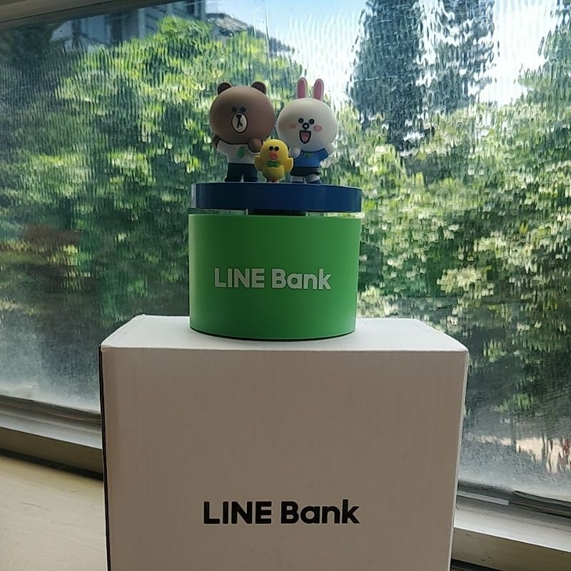 LINE Friends音樂盒| 生日快樂歌| 底座旋轉 Sankyo機芯| 熊大 兔兔 莎莉| 全新 ！降價！