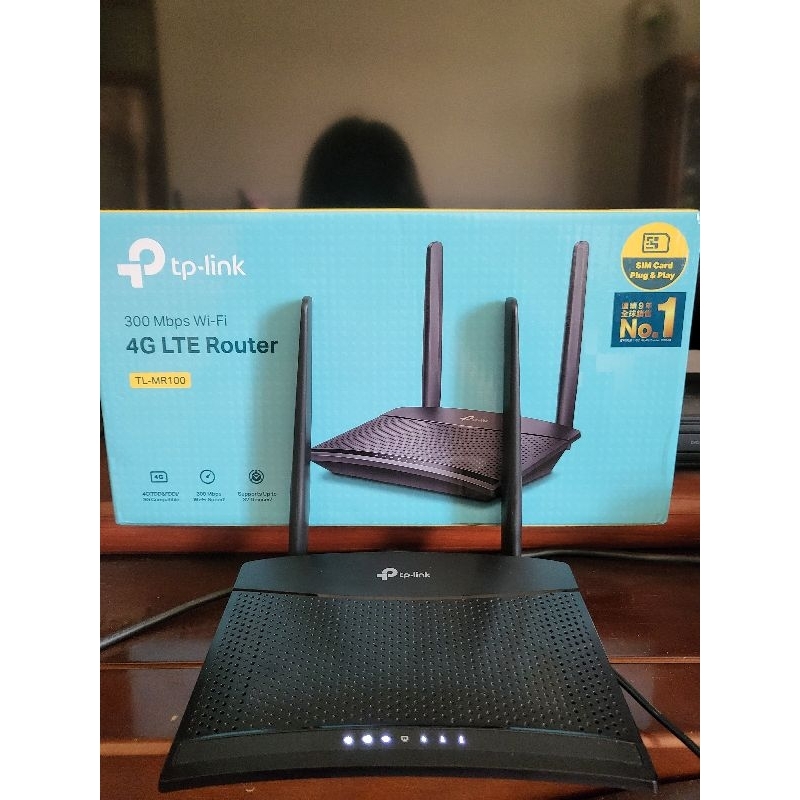 二手原廠三年保固中 TP-Link 4G LTE SIM卡無線網絡wifi路由器wifi分享器wifi數據機