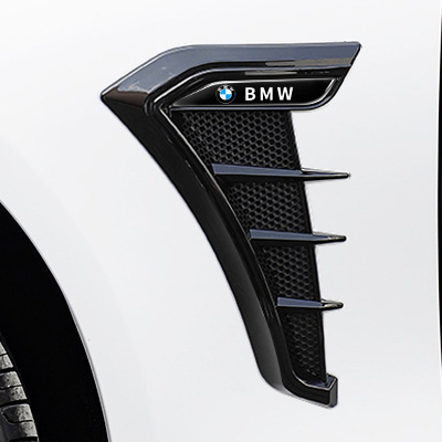 BMW高質感葉子板裝飾 鯊魚鰓 假風口裝飾 葉子板風口 X1 X2 X3 X4 X5 F30 G20 E46 E90
