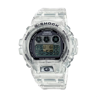 【CASIO G-SHOCK】40周年Clear Remix系列休閒腕錶-透明款/DW-6940RX-7/台灣總代理公司