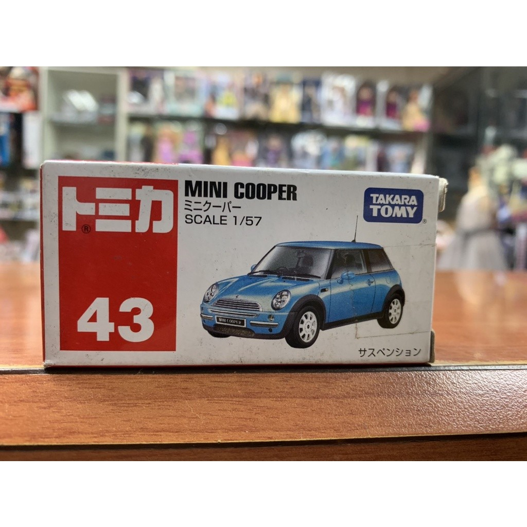 【合川玩具 】現貨 TOMICA 多美小汽車 NO.43 MINI COOPER