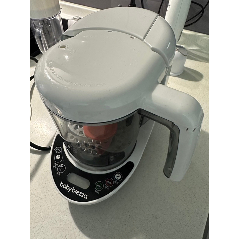 二手9新 美國 Babybrezza 副食品料理機 (數位版) 調理機 蒸煮機 攪碎 副食品