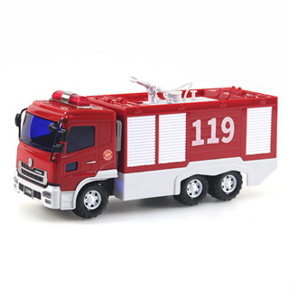 WISDOM 模擬磨輪動力車系列-水箱消防車(可噴水設計) 玩具車