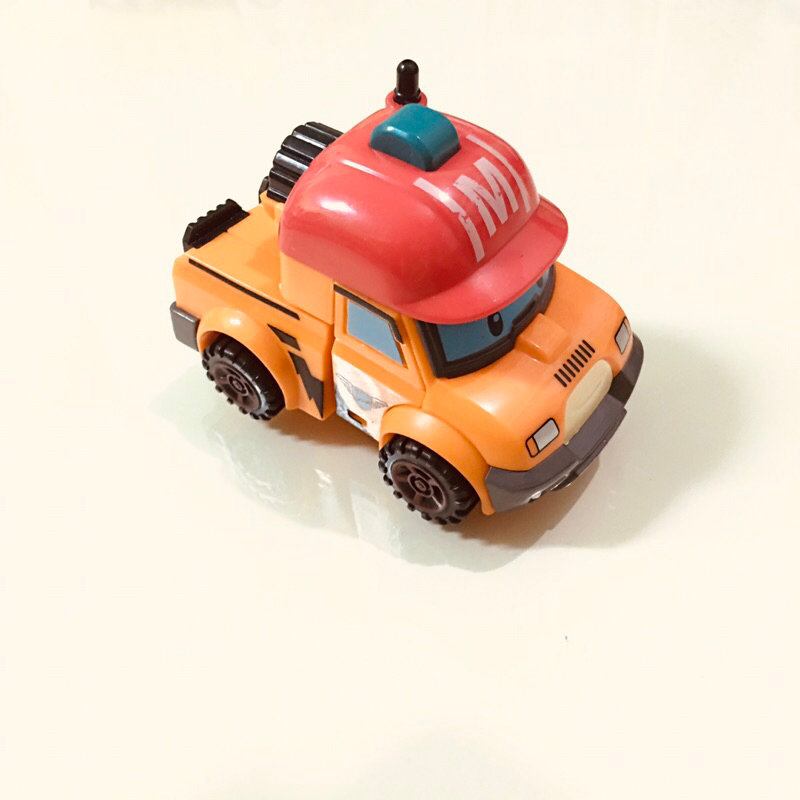 158二手玩具出清🎲Robocar 波力小汽車🚗救援小英雄波力 變形汽車玩具