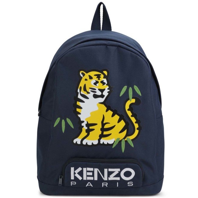 ✴Sparkle歐美精品✴ Kenzo 新款老虎刺繡logo雙肩包 後背包 青年版 預購 保證真品