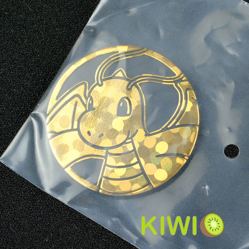 KIWI 🥝 PTCG 日版 寶可夢中心 硬幣扭蛋 第三彈 快龍 硬幣