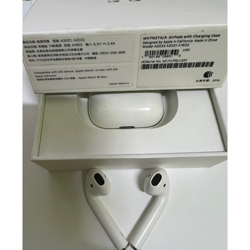 [二手] AirPods 一代 A1602 （可議價）