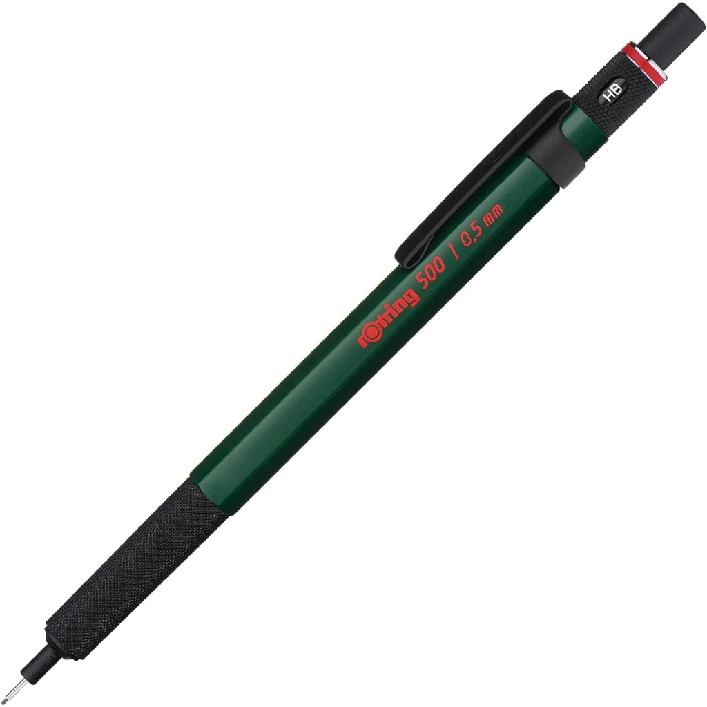 德國rOtring 500自動鉛筆0.5mm綠色無盒