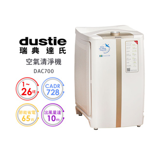 瑞典【Dustie達氏】智慧淨化空氣清淨機 DAC700