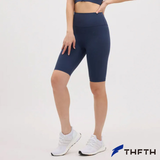 【THFTH】PRO2.0 高腰緊身五分短褲｜靜謐藍｜100%MIT高品質 運動褲 緊身褲 瑜珈褲 褲子 女裝 短褲