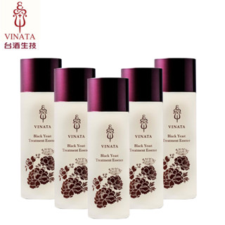 【臺酒生技】黑酵母酒粕逆齡活膚青春露好評暢銷組 (120ml*5)