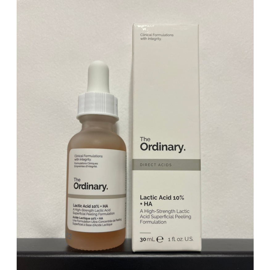 全新現貨The Ordinary Lactic Acid 10% + HA 高效乳酸去角質精華液 30ml