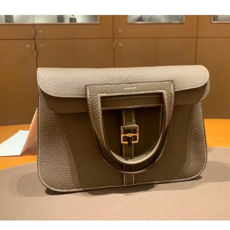 （現貨）正品 愛馬仕 Halzan 25 cm Hermes