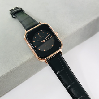 卡洛奇 女士手錶 長方形小方表果凍設計運動腕錶 時尚皮帶防水女士學生手錶