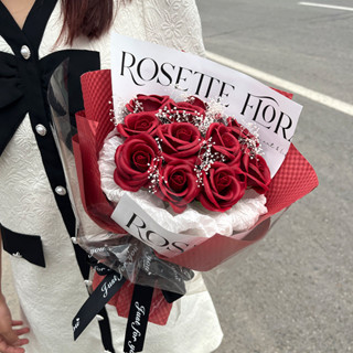 【GIFTME5臺灣現貨】精美玫瑰花花束 情人節 花束 香皂花 禮物 紀念日 少女 送禮 浪漫花束