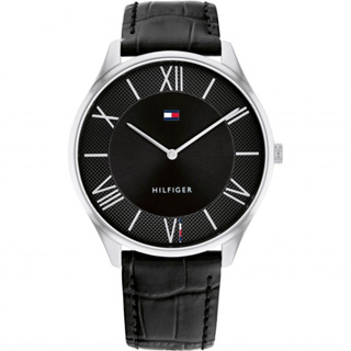 【Tommy Hilfiger】極簡羅馬刻度知性款男錶 1710516 43mm 現代鐘錶