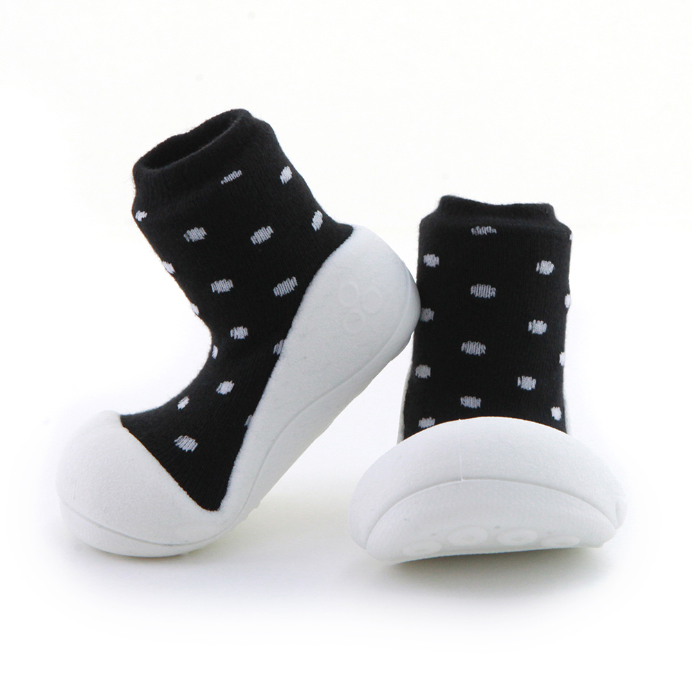 韓國Attipas-快樂學步鞋-牛奶巧克力-襪型鞋