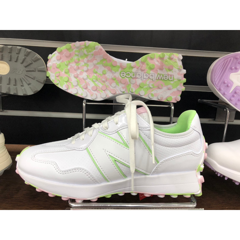 高爾夫雜貨店⛳️☀️ 高爾夫代購 New balance 官網正貨 高爾夫 高爾夫球鞋 軟釘 厚底 女鞋 綠色