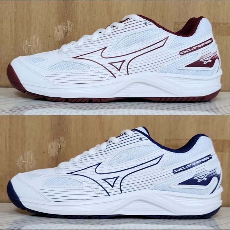 MIZUNO 美津濃 女 排球鞋 羽球鞋 CYCLONE SPEED 4 V1GA238045 V1GA238043