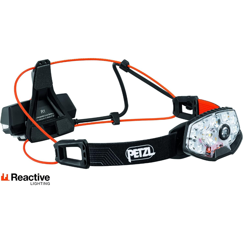 【預購】Petzl Nao RL終極越野跑穿戴式頭燈爆閃1500流明 TypeC充電 紅色警示後尾燈 IPX4 145克