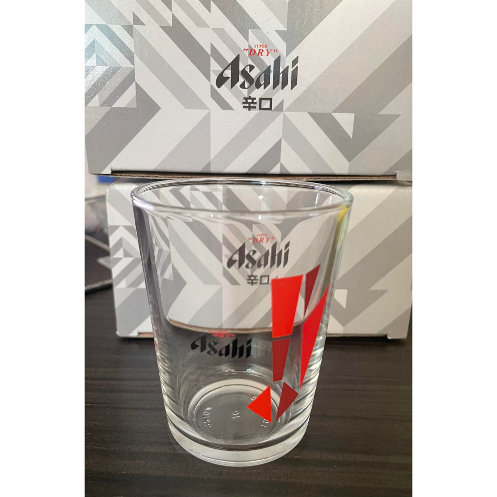 Asahi 朝日 啤酒杯 兔年紀念杯 玻璃杯 情侶杯 現貨