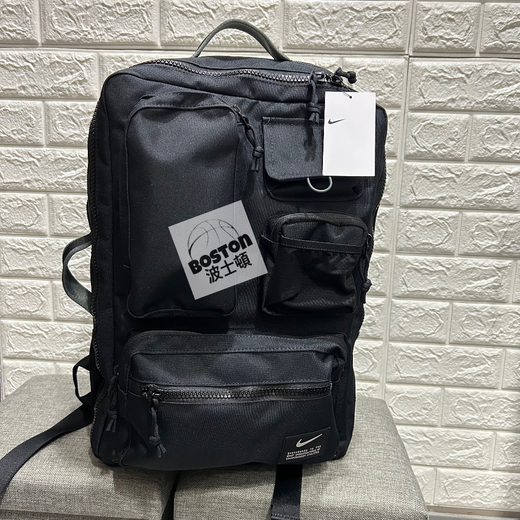 Nike 書包 背包 後背包 15吋筆電包 運動背包 訓練背包 手提背包 分層 收納 黑 大容量 CK2656 010