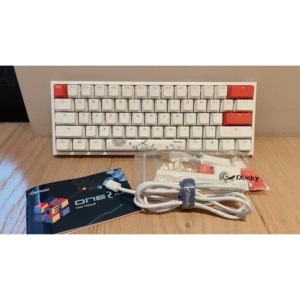 [二手] Ducky 機械式鍵盤 One 2 Mini RGB 白色 / Cherry軸