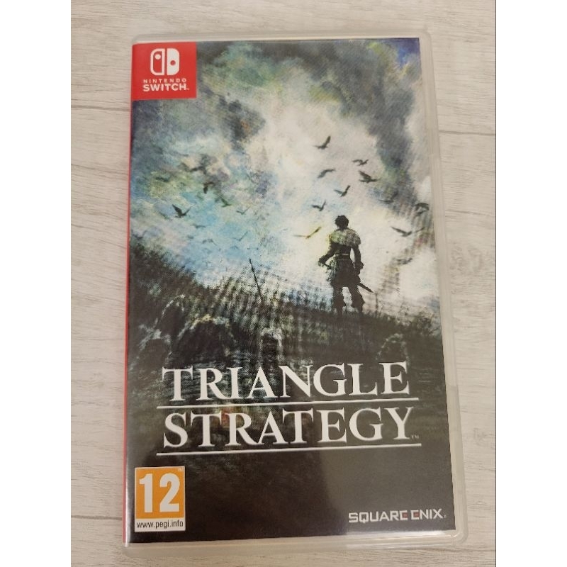 (二手 近全新) switch 任天堂 遊戲 TRIANGLE STRATEGY 三角戰略 繁體中文