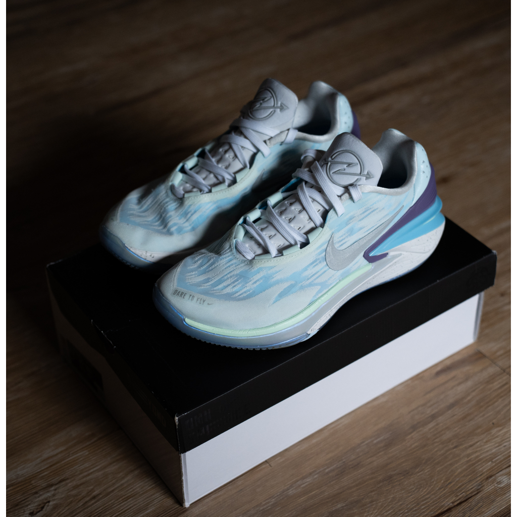 Nike Air Zoom GT Cut 2 EP 冰藍 男鞋 籃球鞋 FB1866-101 二手美品 US9.5