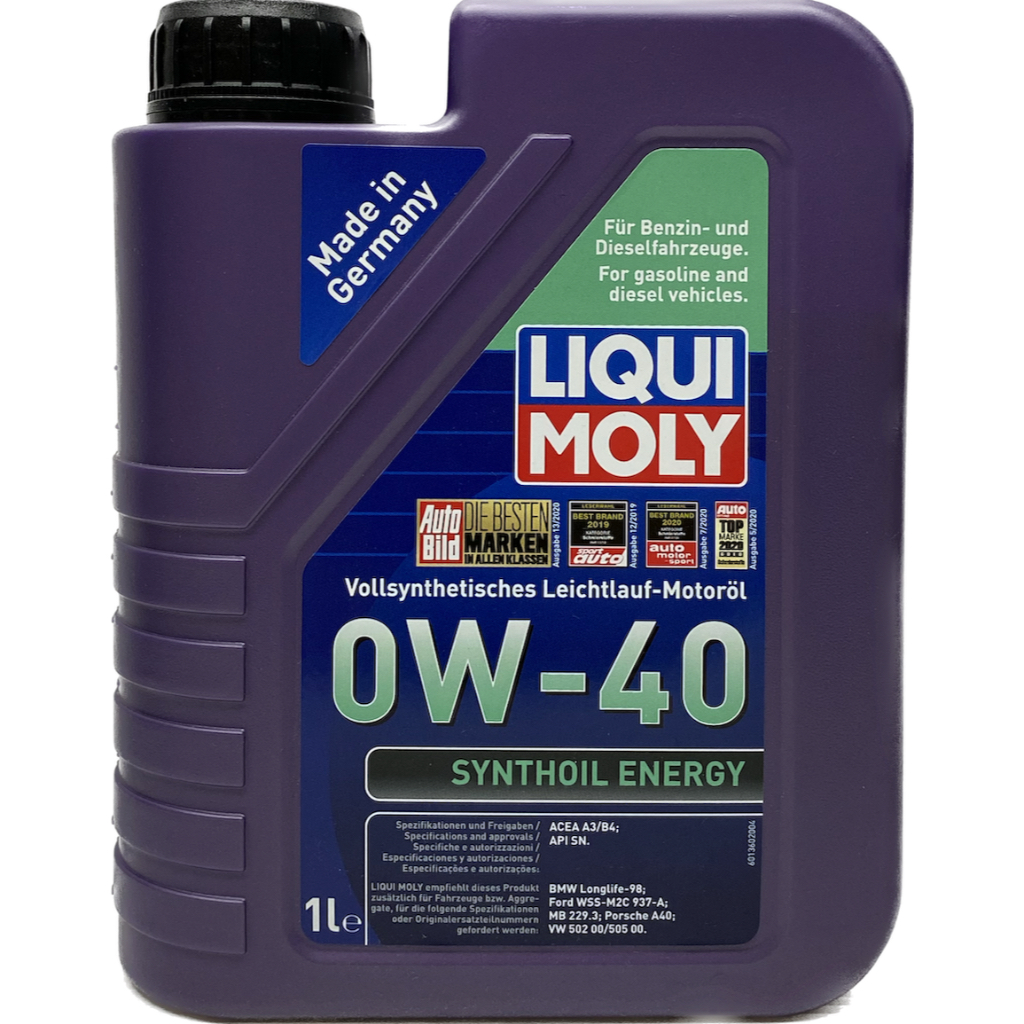 安魔伊 附發票 LIQUI MOLY 0W-40 0W40 SYNTHOIL ENERGY 機油 9514