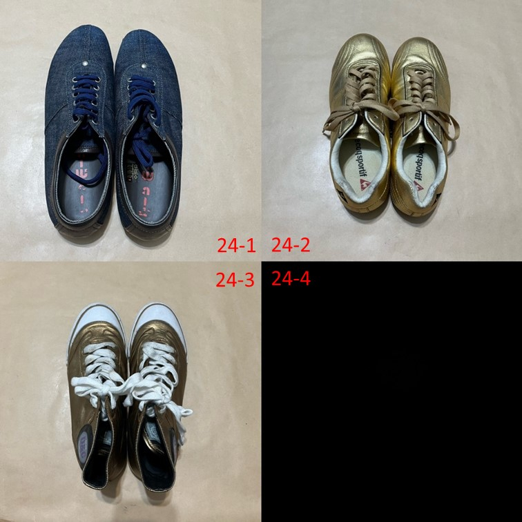 24.miu miu/le coq sportif 公雞/D &amp; G 二手鞋子 步鞋 帆布鞋