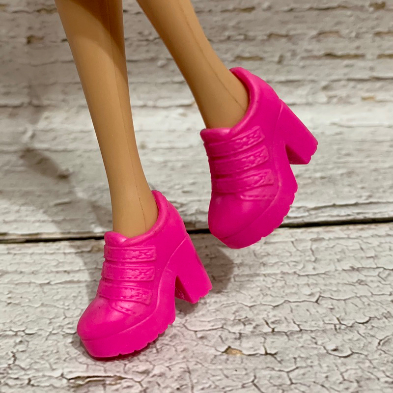 2023-08-13編號38奇異果芭比屋~正版芭比娃娃鞋-粉色款系列~