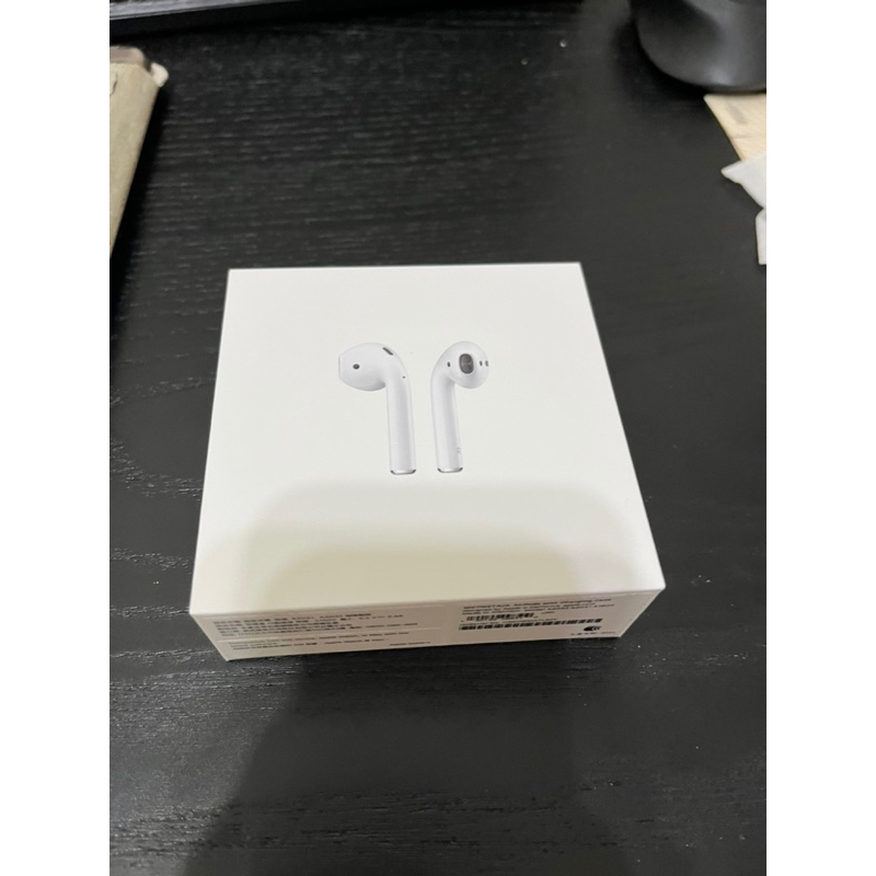 airpods 2 全新 但外盒透明模已拆 買iPad送的