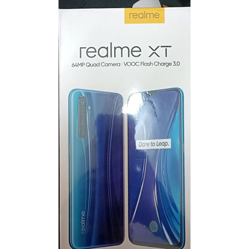 Realme Xt 8+128G/備用機/銀翼白