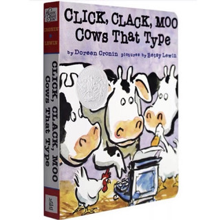 正版精裝 Click, clack, moo cows that type 廖彩杏推薦