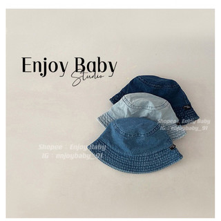 Enjoy Baby台灣現貨 兒童ins漁夫帽 兒童帽子 兒童遮陽帽 兒童牛仔帽 兒童遮陽帽 漁夫帽 牛仔帽子 小孩