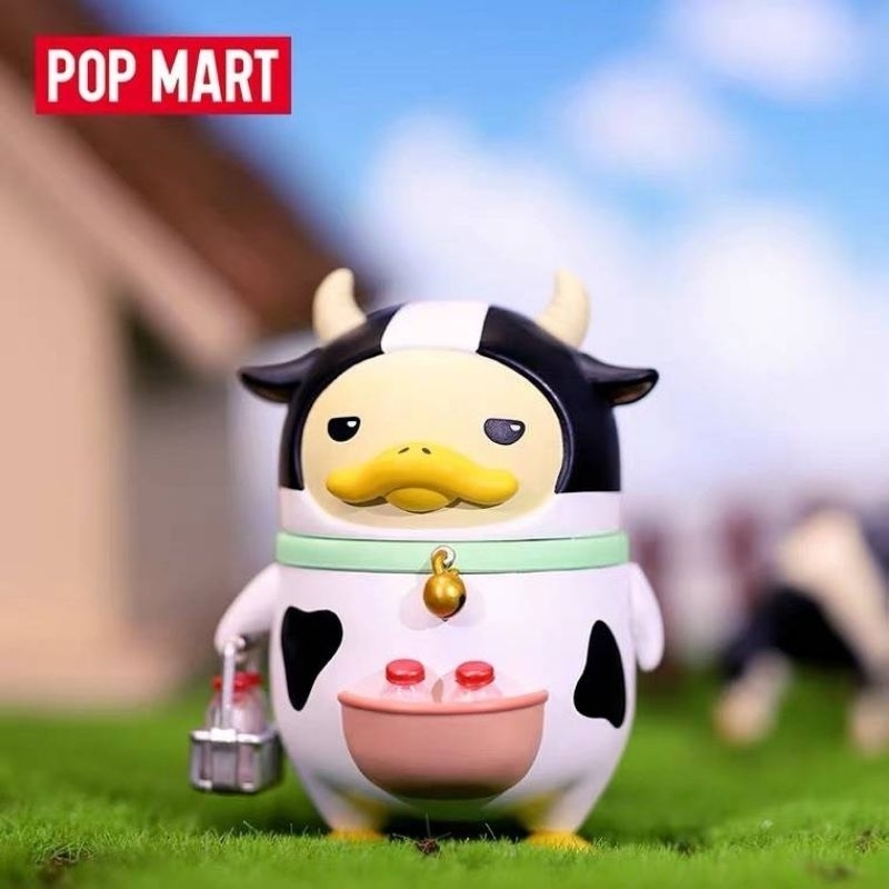 現貨 Duckoo 牛奶配送員 乳牛 吊卡 手辦 泡泡瑪特 POPMART