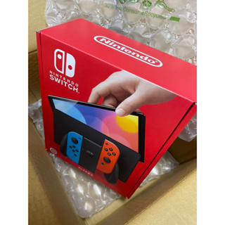 全新公司貨 任天堂 Nintendo Switch Oled 主機 藍紅全新Switch主機